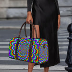 Psychedelic Expansion Optical Illusion Duffle Bag