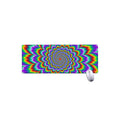 Psychedelic Expansion Optical Illusion Extended Mouse Pad