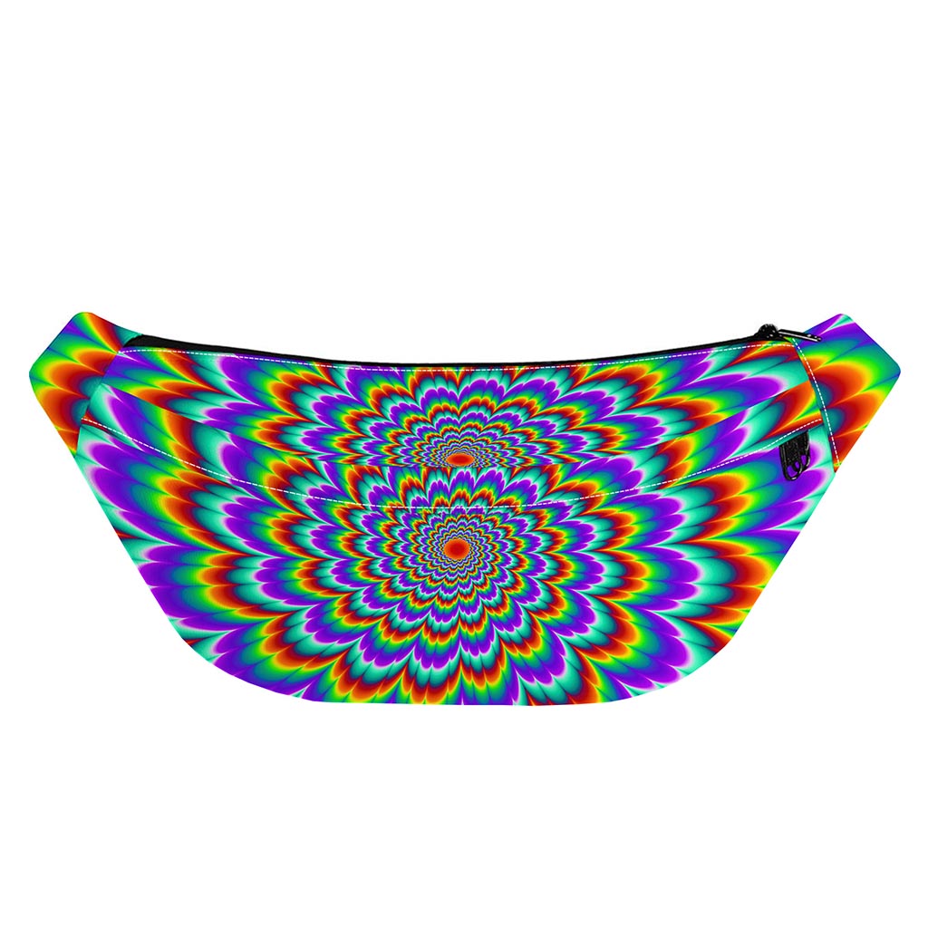 Psychedelic Expansion Optical Illusion Fanny Pack