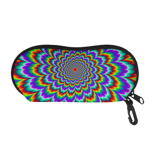 Psychedelic Expansion Optical Illusion Glasses Case