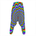 Psychedelic Expansion Optical Illusion Hammer Pants