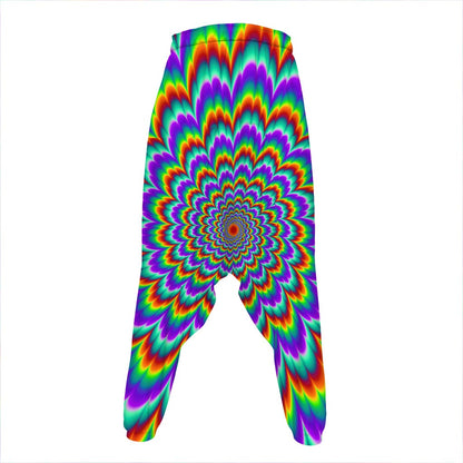 Psychedelic Expansion Optical Illusion Hammer Pants