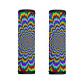 Psychedelic Expansion Optical Illusion Handle Covers