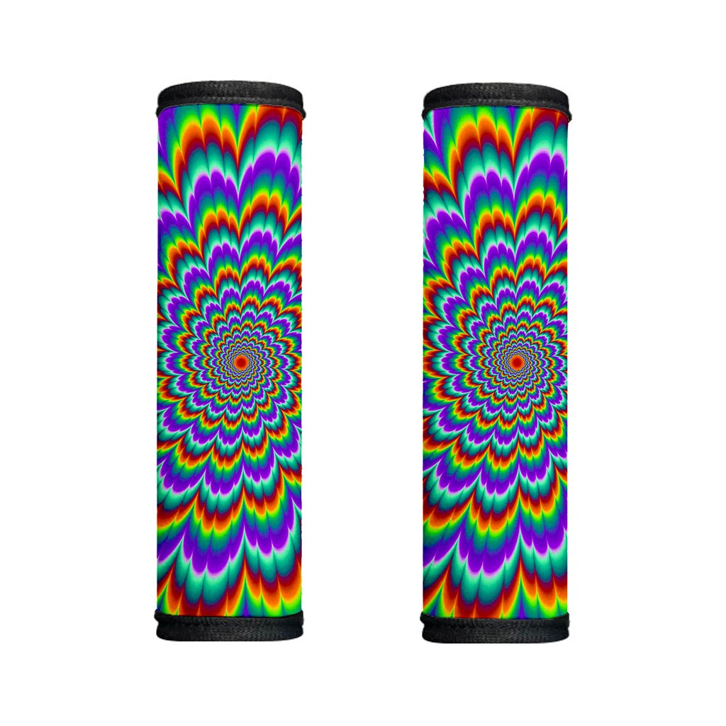 Psychedelic Expansion Optical Illusion Handle Covers