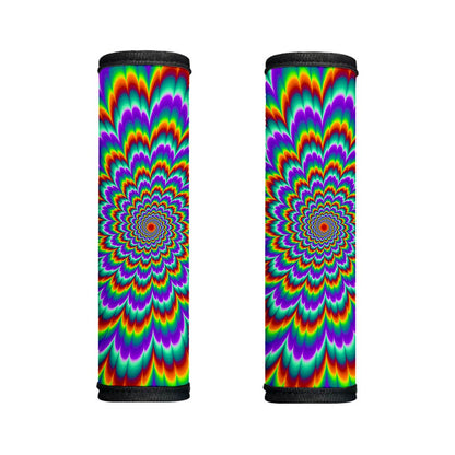 Psychedelic Expansion Optical Illusion Handle Covers