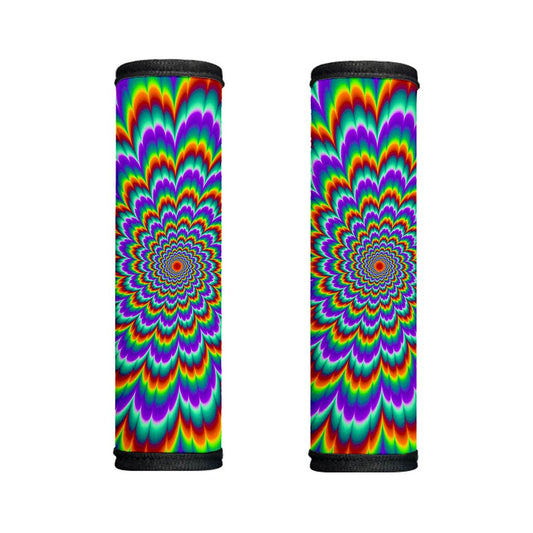 Psychedelic Expansion Optical Illusion Handle Covers