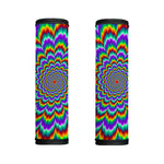Psychedelic Expansion Optical Illusion Handle Covers