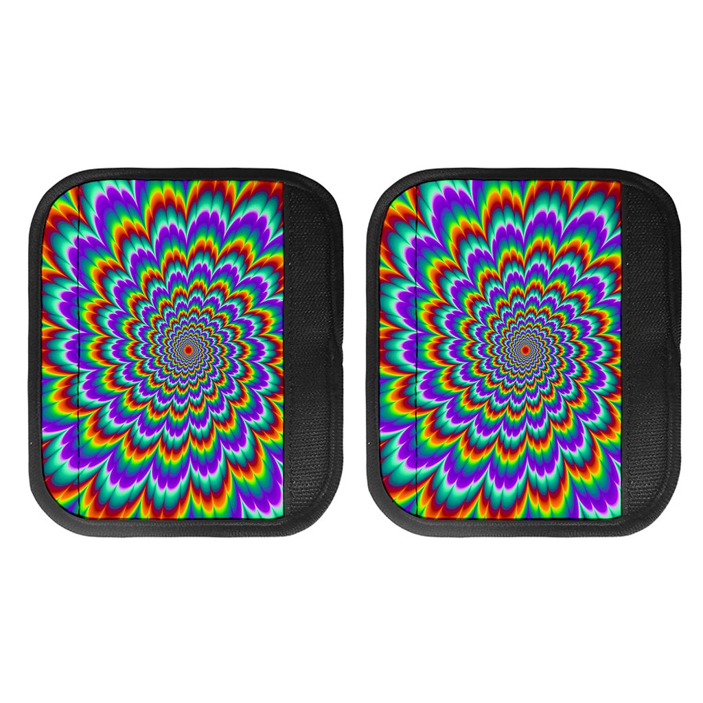 Psychedelic Expansion Optical Illusion Handle Covers