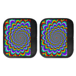 Psychedelic Expansion Optical Illusion Handle Covers