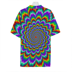 Psychedelic Expansion Optical Illusion Hawaiian Shirt