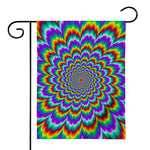 Psychedelic Expansion Optical Illusion House Flag