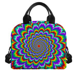 Psychedelic Expansion Optical Illusion Insulated Lunch Bag