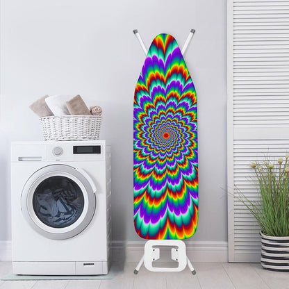 Psychedelic Expansion Optical Illusion Ironing Board Cover