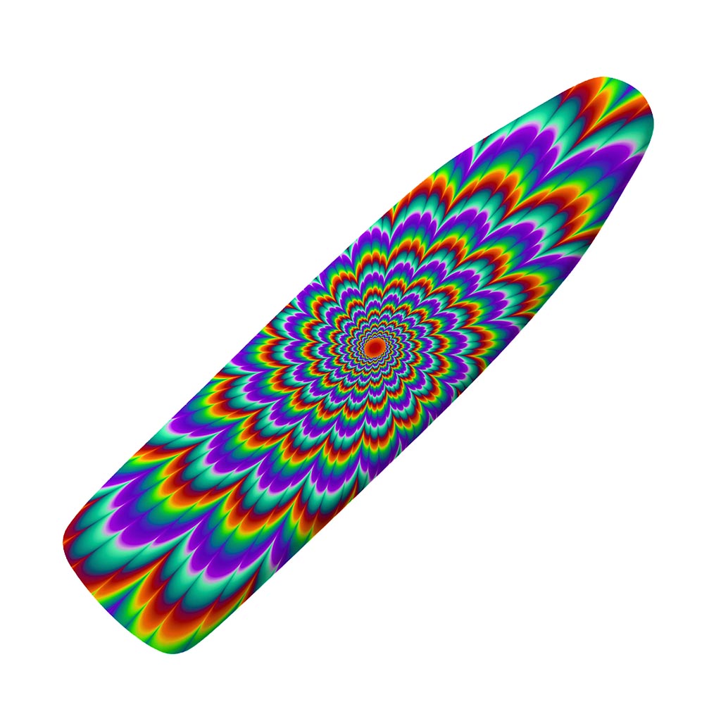 Psychedelic Expansion Optical Illusion Ironing Board Cover