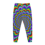 Psychedelic Expansion Optical Illusion Jogger Pants