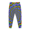 Psychedelic Expansion Optical Illusion Jogger Pants
