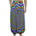 Psychedelic Expansion Optical Illusion Lantern Pants