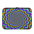 Psychedelic Expansion Optical Illusion Laptop Sleeve
