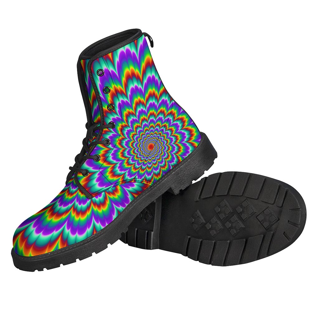 Psychedelic Expansion Optical Illusion Backpack