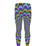 Psychedelic Expansion Optical Illusion Men's leggings