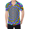 Psychedelic Expansion Optical Illusion Men's Shirt