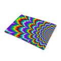 Psychedelic Expansion Optical Illusion Pet Cooling Mat Cover