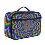 Psychedelic Expansion Optical Illusion Portable Lunch Bag