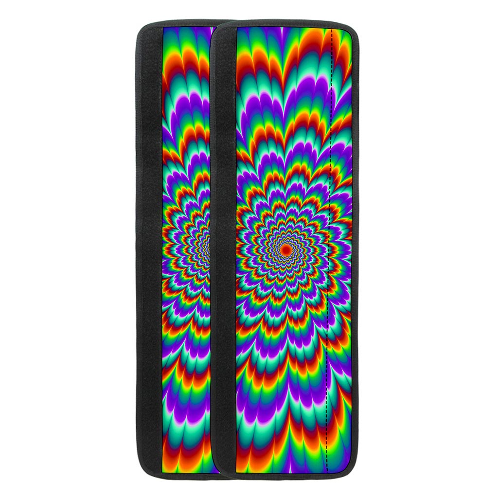 Psychedelic Expansion Optical Illusion Refrigerator Handle Covers