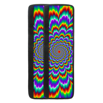 Psychedelic Expansion Optical Illusion Refrigerator Handle Covers