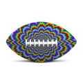 Psychedelic Expansion Optical Illusion Rugby Ball