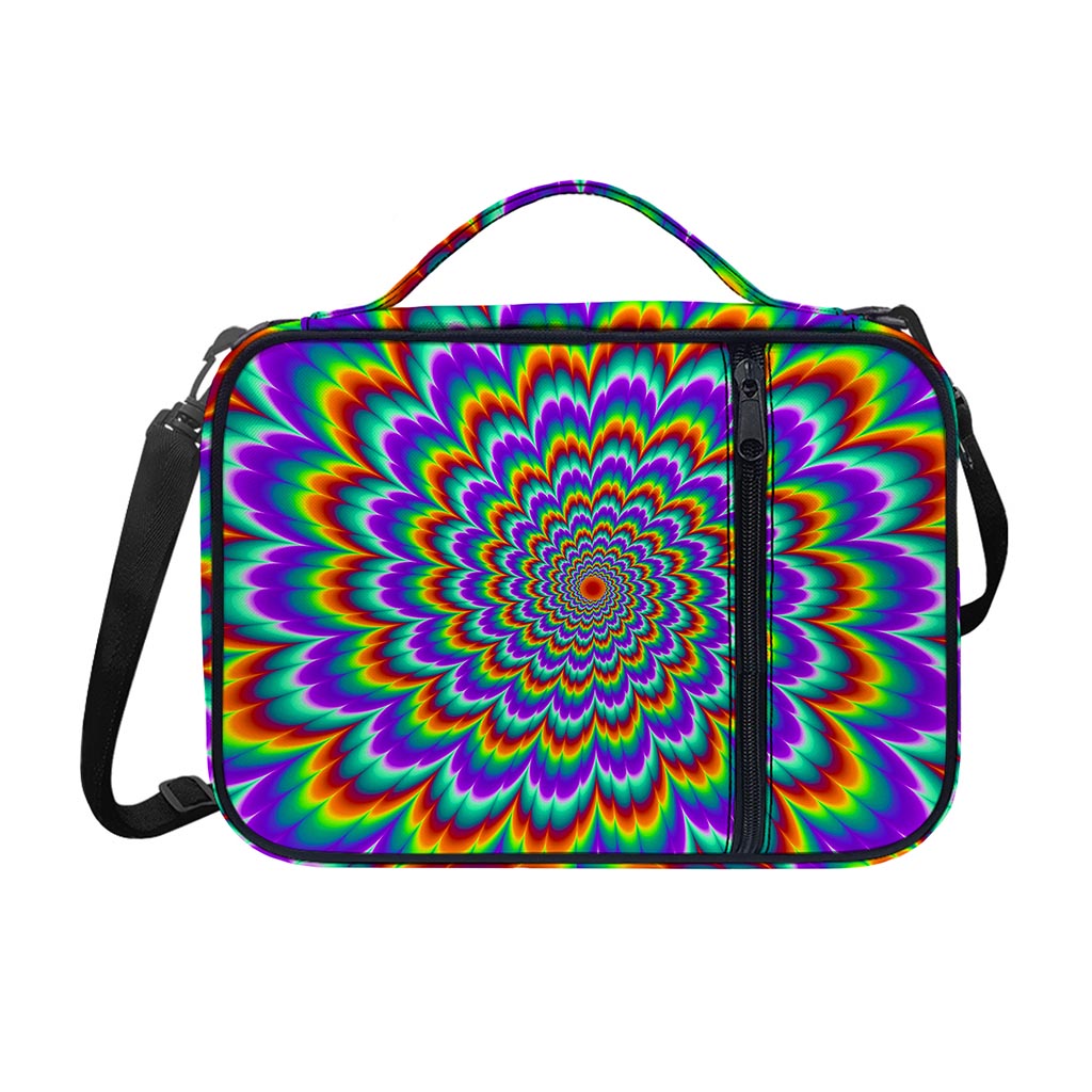 Psychedelic Expansion Optical Illusion Shoulder Strap Bible Bag