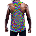 Psychedelic Expansion Optical Illusion Training Tank Top