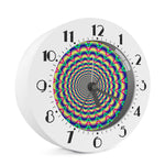 Psychedelic Explosion Optical Illusion Alarm Clock