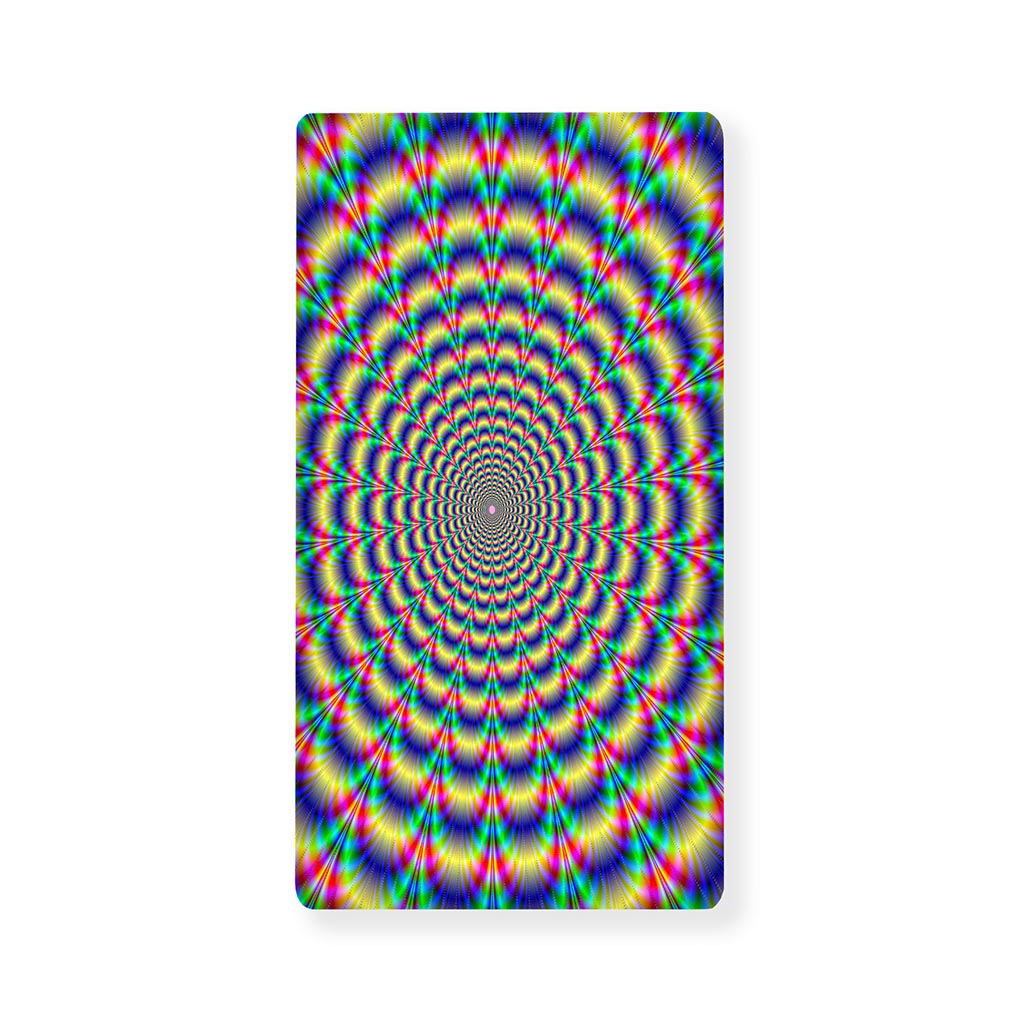 Psychedelic Explosion Optical Illusion Baby Crib Sheet