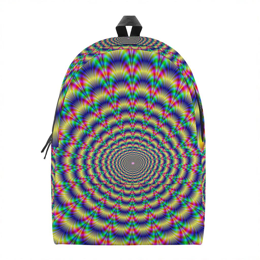 Psychedelic Explosion Optical Illusion Backpack