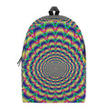Psychedelic Explosion Optical Illusion School Backpack