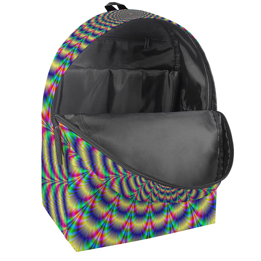 Psychedelic Explosion Optical Illusion Backpack