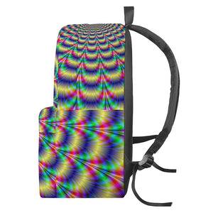 Psychedelic Explosion Optical Illusion Backpack
