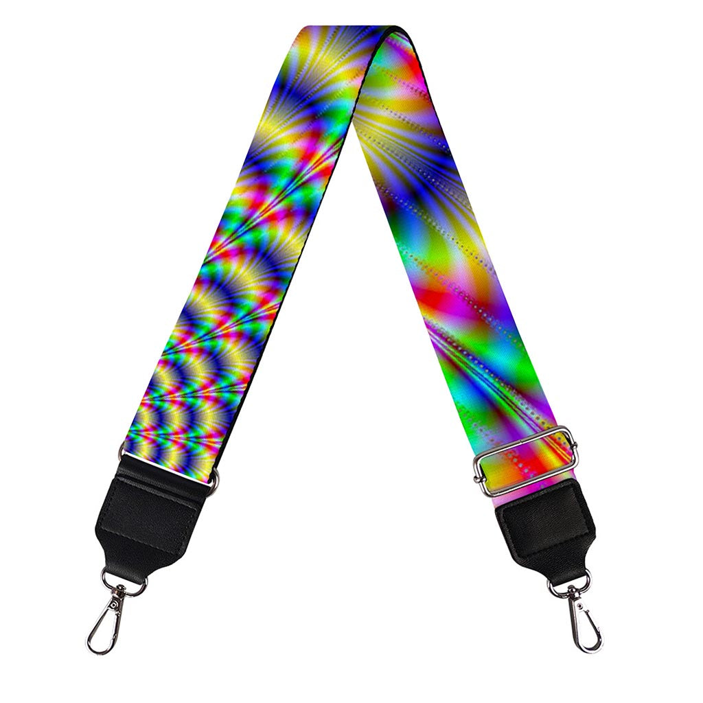 Psychedelic Explosion Optical Illusion Bag Strap
