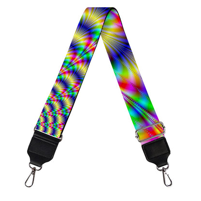 Psychedelic Explosion Optical Illusion Bag Strap