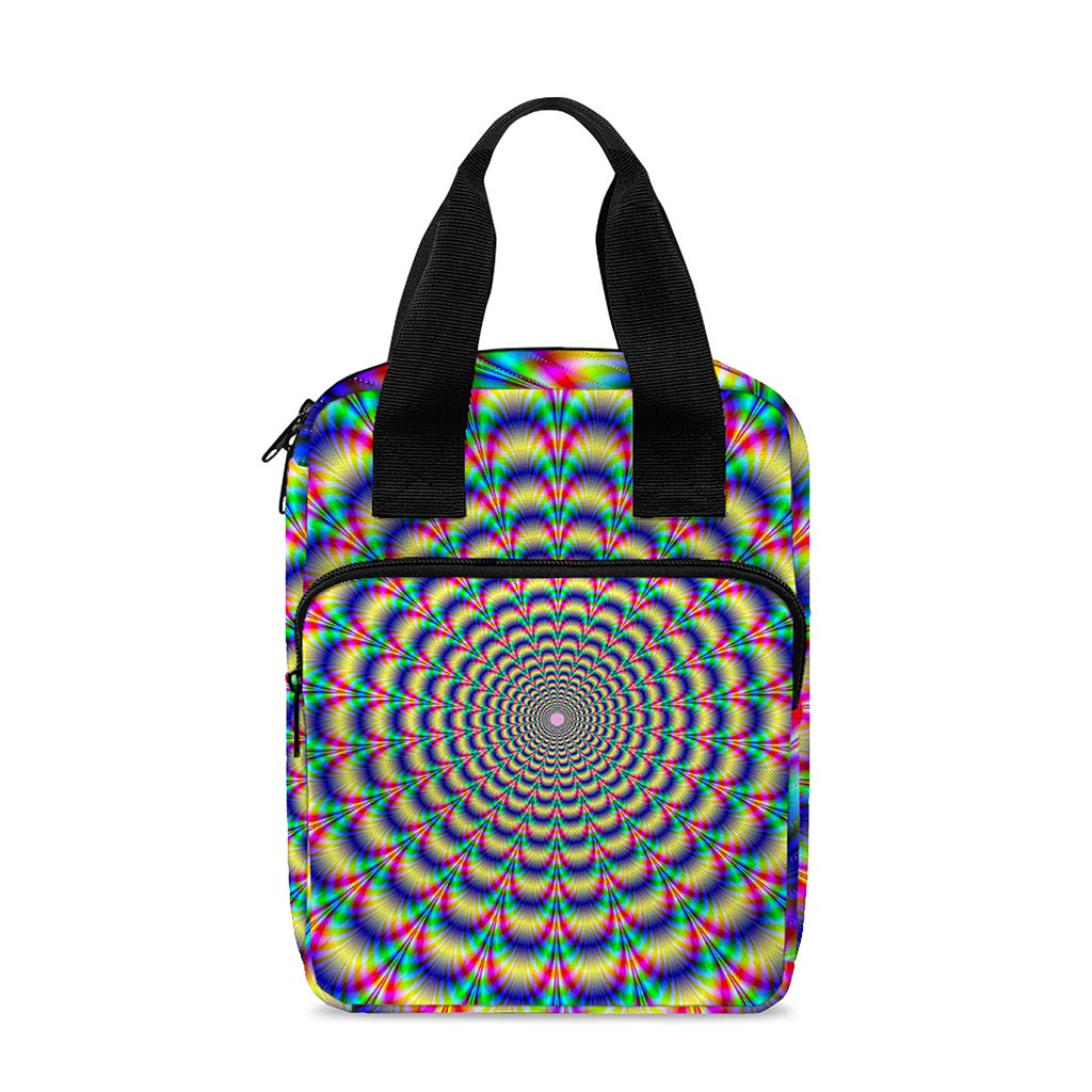 Psychedelic Explosion Optical Illusion Bible Tote Bag