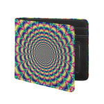 Psychedelic Explosion Optical Illusion Bifold Wallet