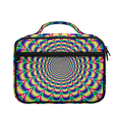 Psychedelic Explosion Optical Illusion Briefcase Bible Bag