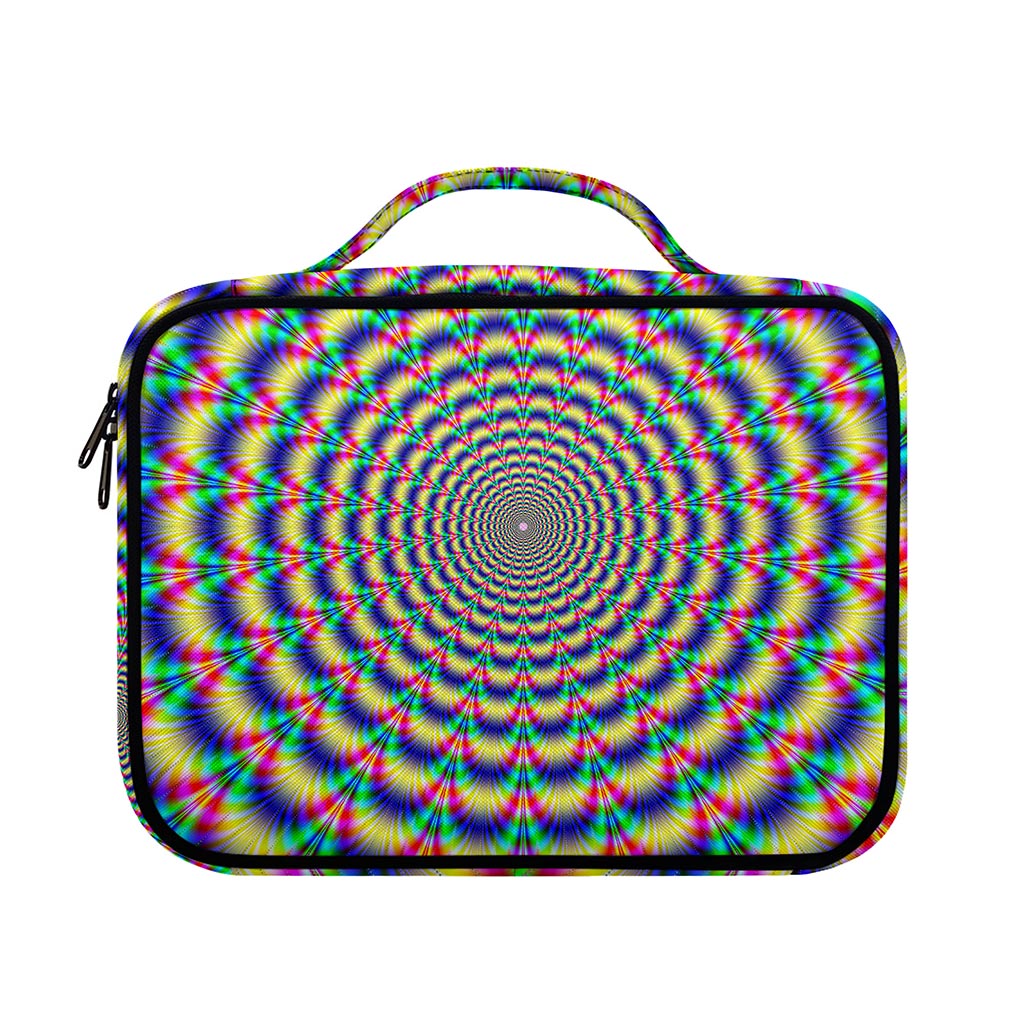 Psychedelic Explosion Optical Illusion Briefcase Bible Bag