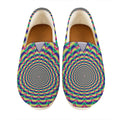 Psychedelic Explosion Optical Illusion Casual Shoes
