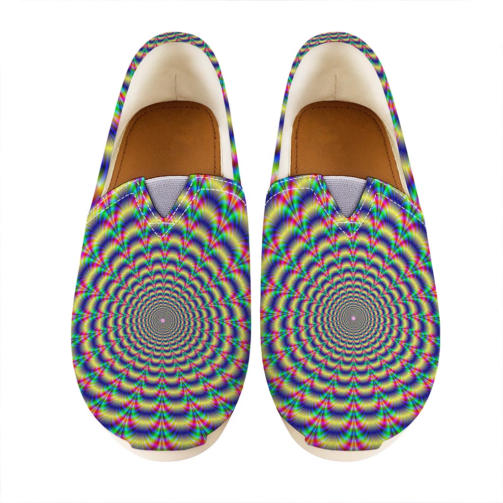 Psychedelic Explosion Optical Illusion Casual Shoes