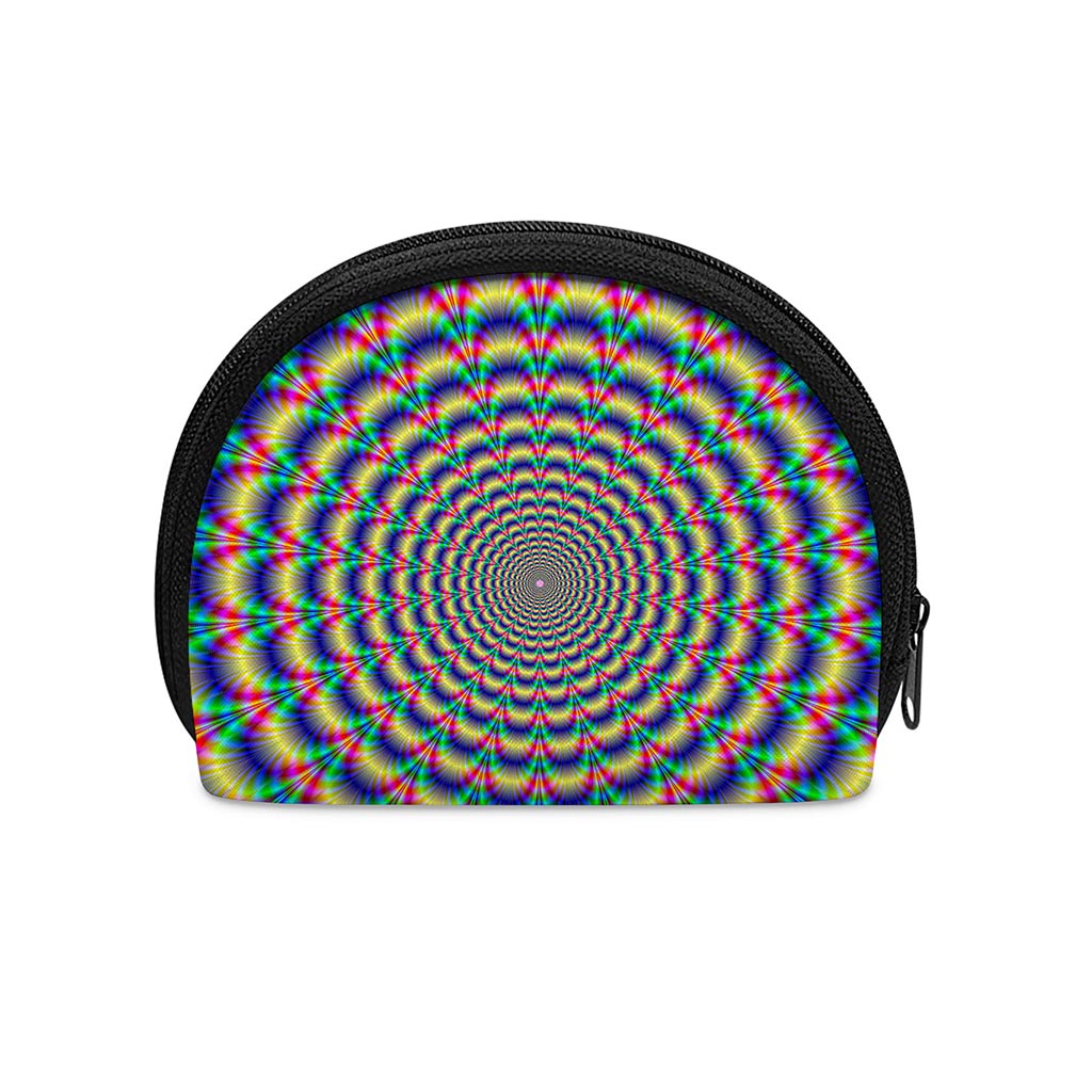 Psychedelic Explosion Optical Illusion Coin Purse