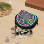 Psychedelic Explosion Optical Illusion Coin Purse