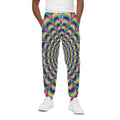 Psychedelic Explosion Optical Illusion Cotton Sweatpants