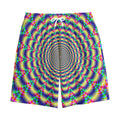 Psychedelic Explosion Optical Illusion Cotton Shorts